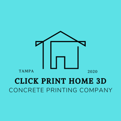 CLICK PRINT HOME 3D logo